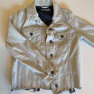 All Saints Light Wash Jean Jacket